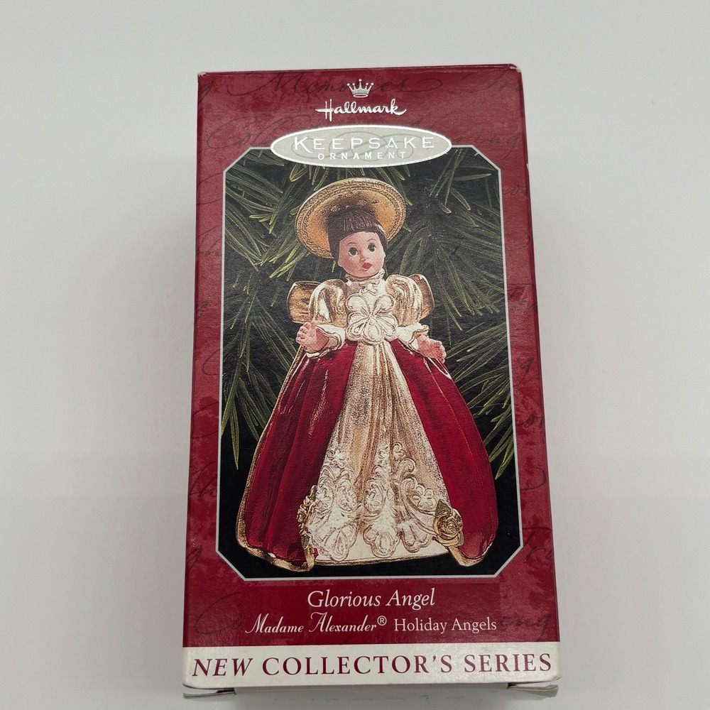 Hallmark Ornament Glorious Angel Madame Alexander Holiday Angels 1998 Collector